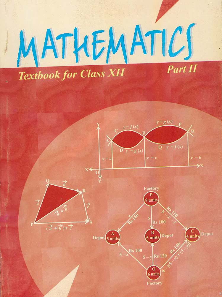 Mathematics Part 2 NCERT Textbook (Class 12th) - F Store - Online Store ...